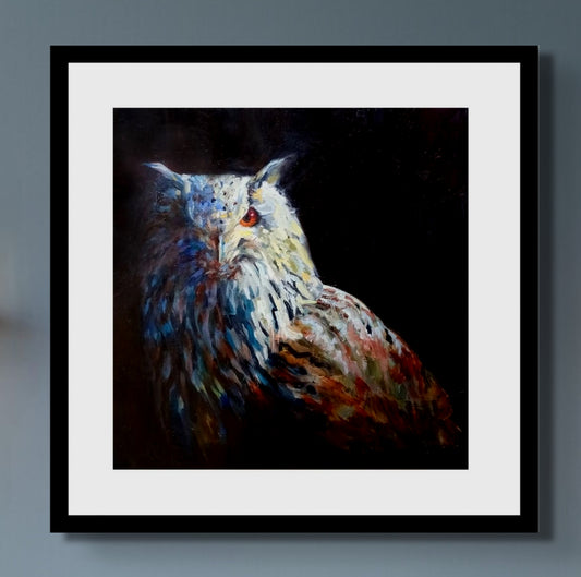 Owls- Framed and Mounted Prints- New Collection!