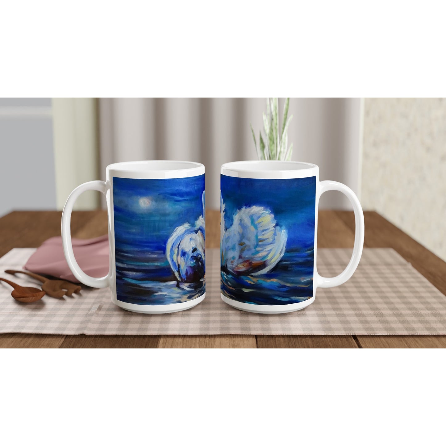 Swans Ceramic Mug