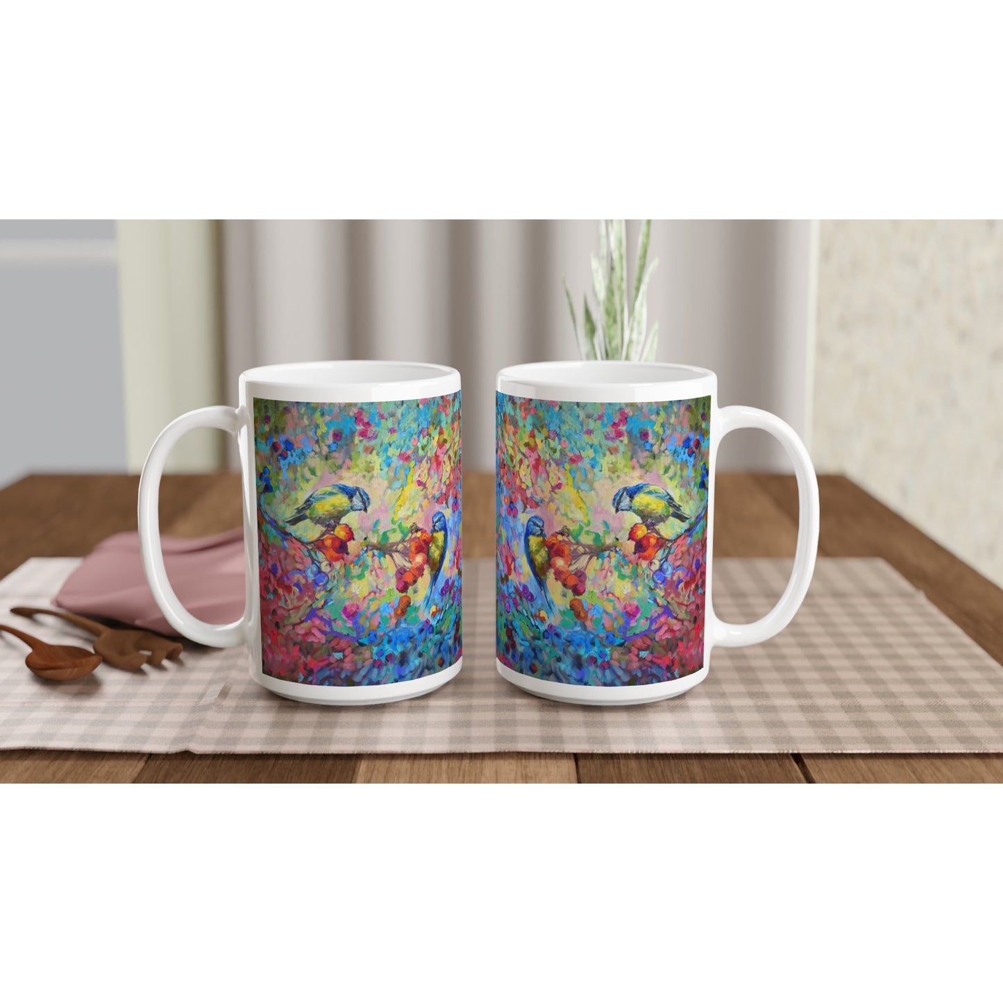 Berry Banquet Ceramic Mug