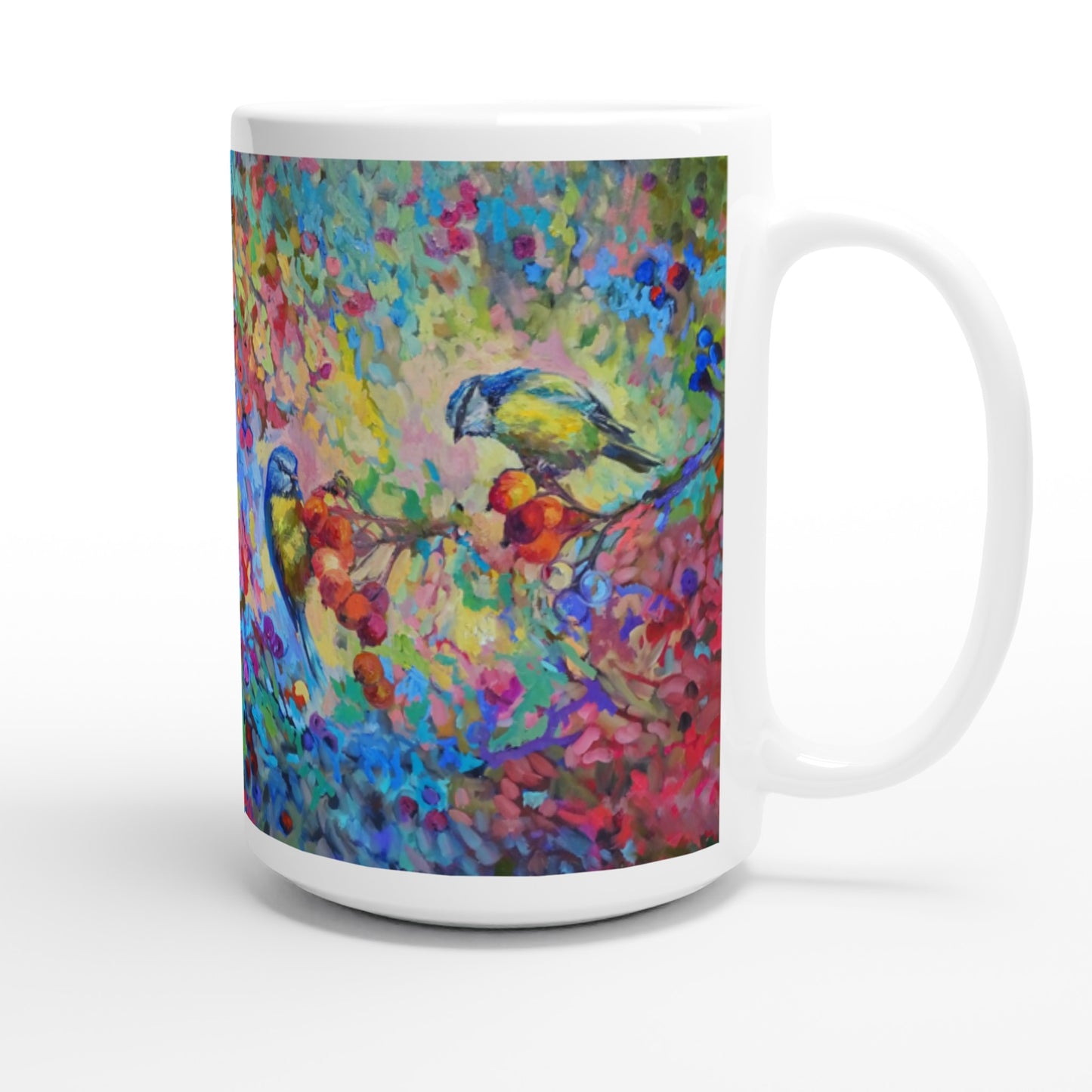 pretty birds mug