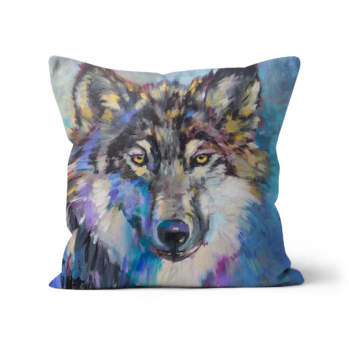 Ice Wolf Cushion