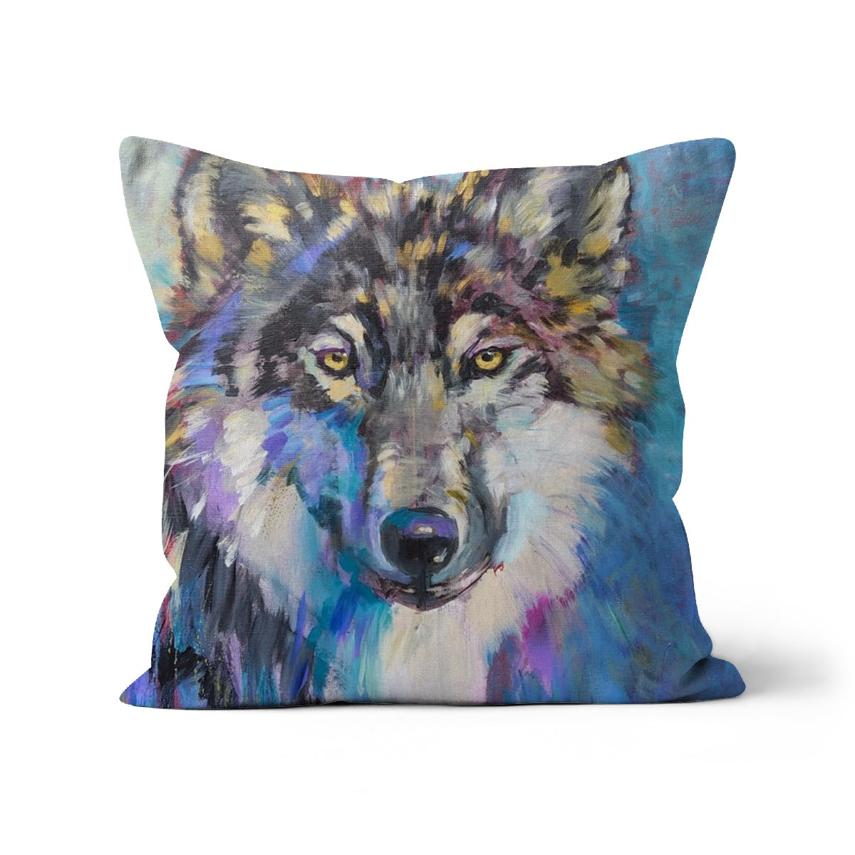 Ice Wolf Cushion