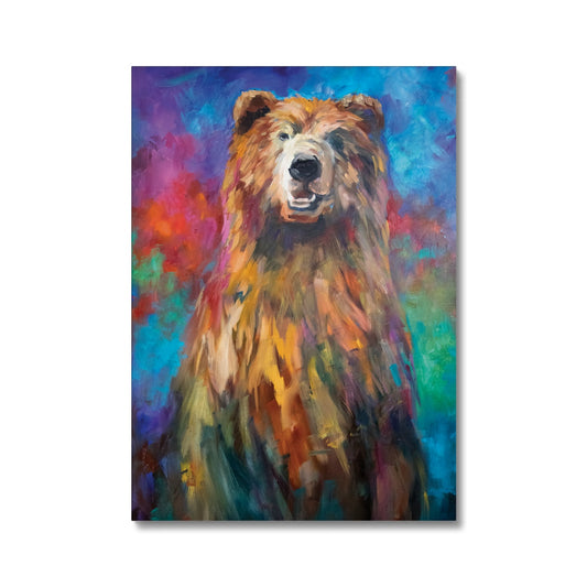 Sebastian - Bear Canvas