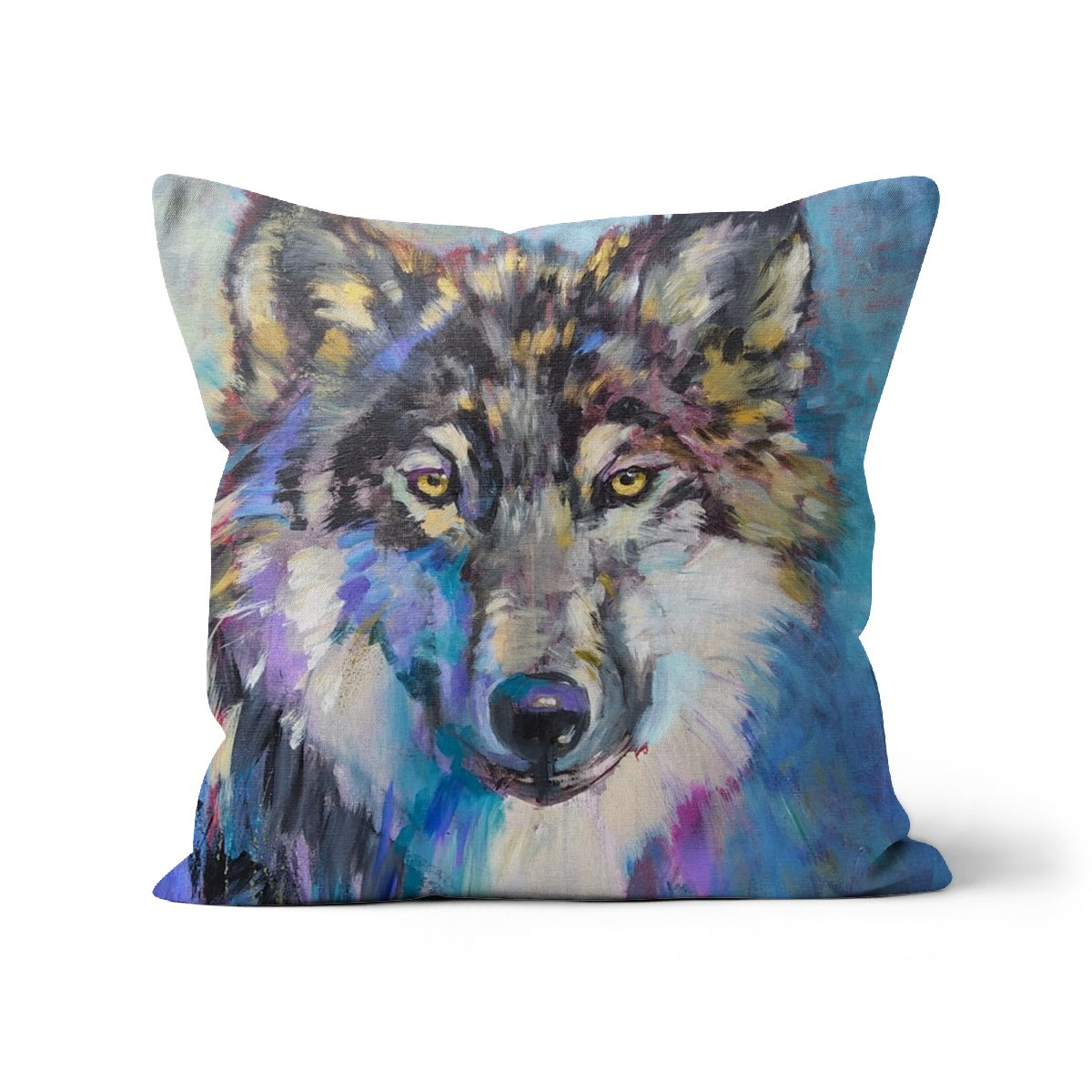 Ice Wolf Cushion