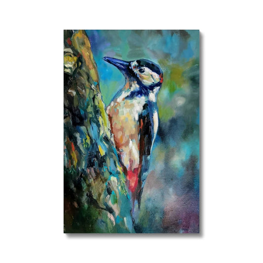 Woodpecker Canvas