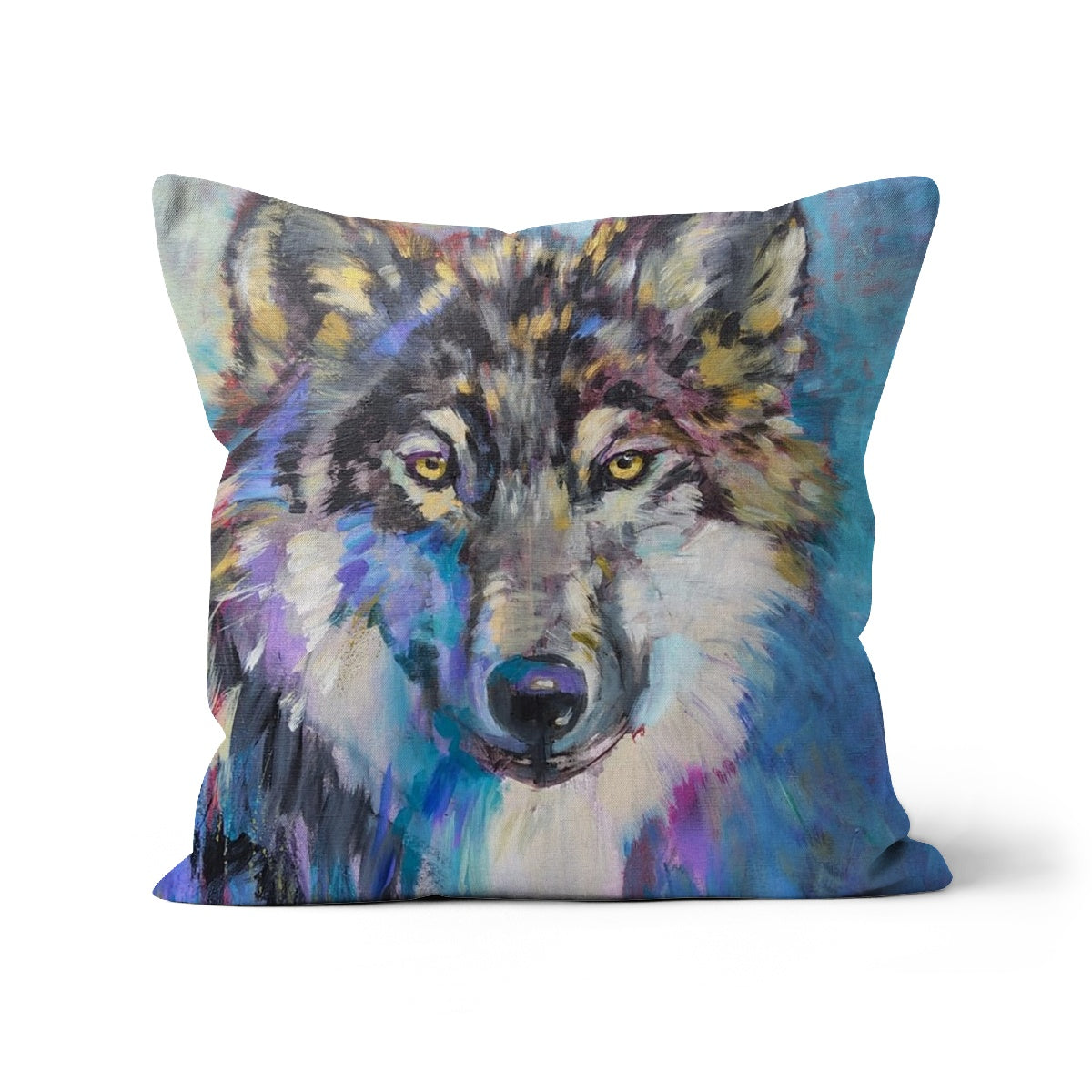 Ice Wolf Cushion