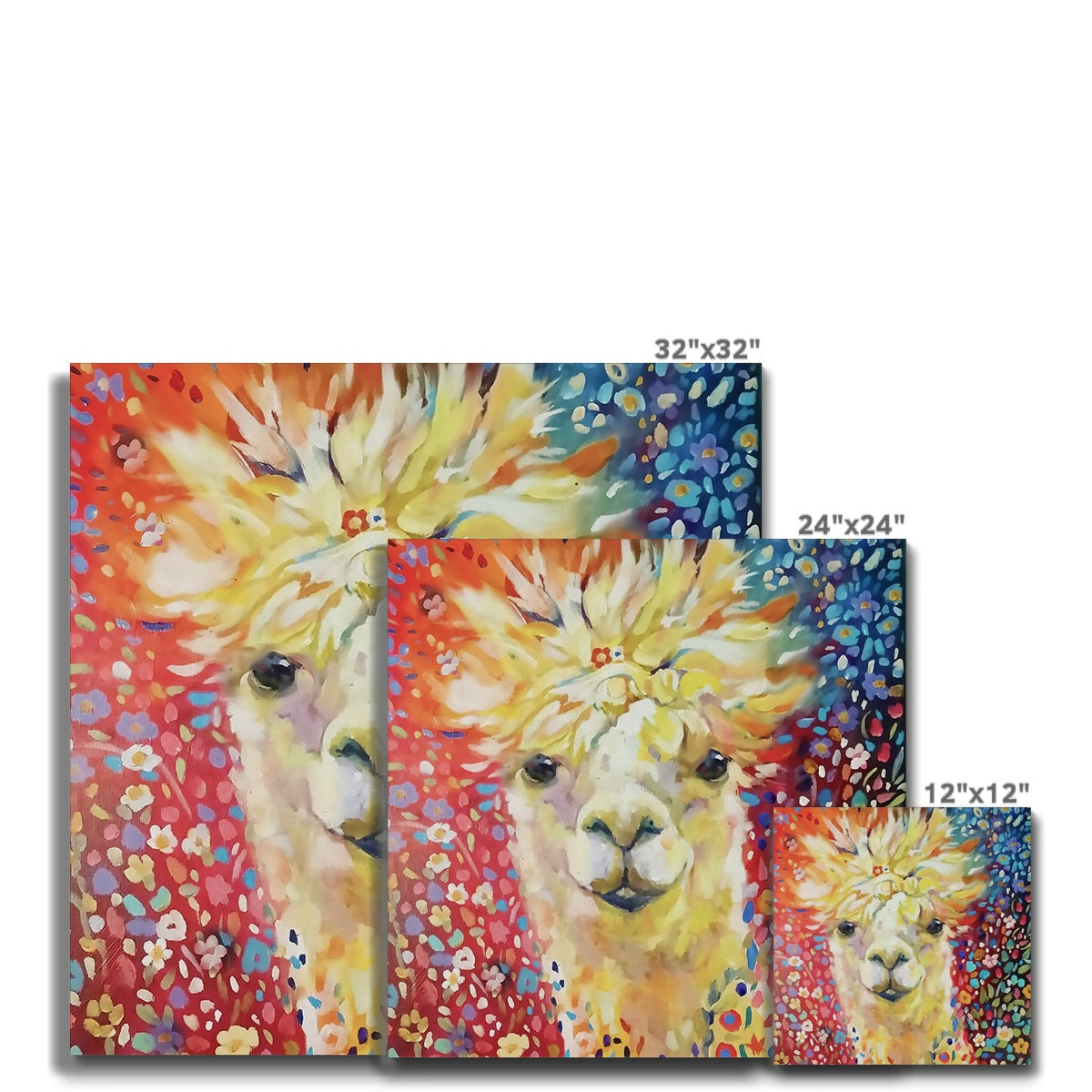 Love Alpaca Canvas