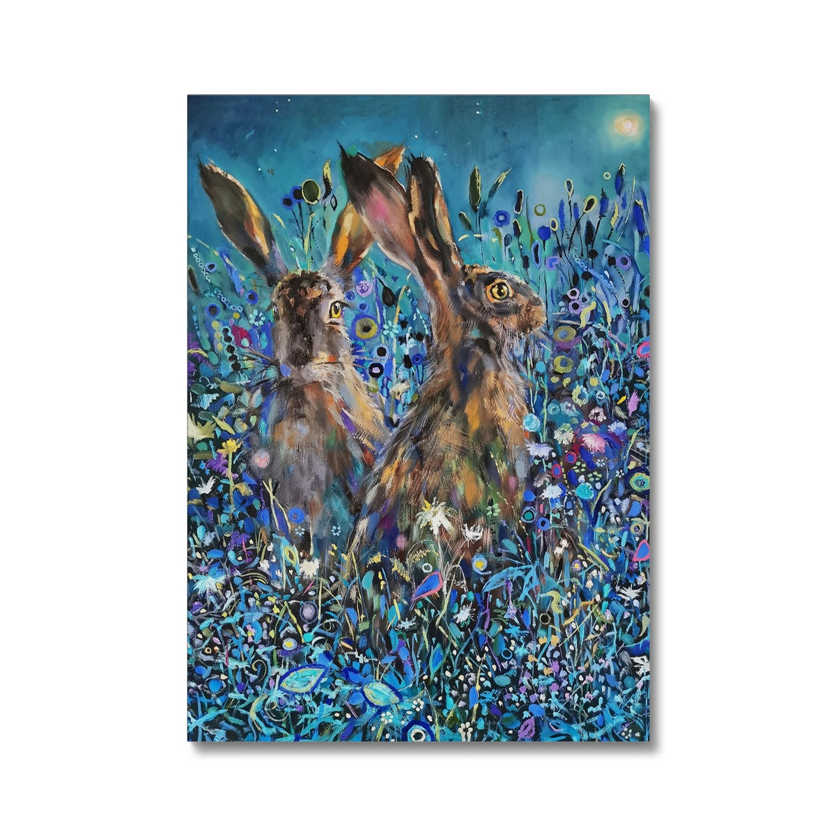 Enchanted Garden - Hares Canvas