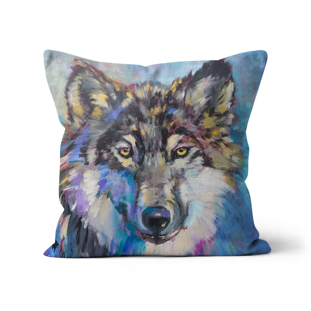 Ice Wolf Cushion