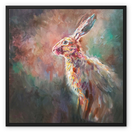 hare picture framed canvas sue gardner
