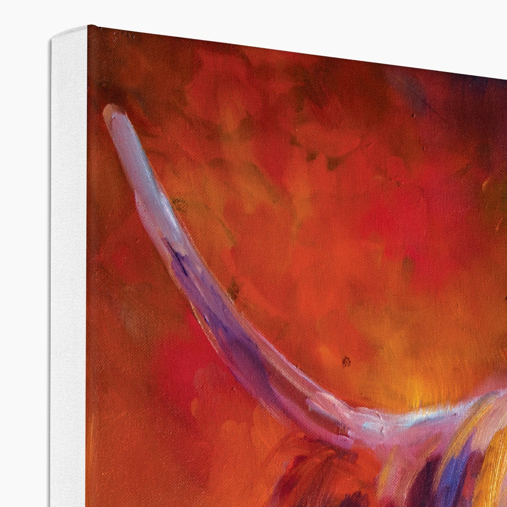 Altnaharra - Highland Cow Canvas